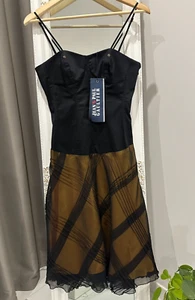 Jean's Paul Gaultier Satin Chiffon Dress Size fit S - Picture 1 of 14
