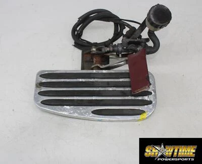 04-09 YAMAHA ROAD STAR XV1700 REPOSAPIÉS DELANTERO DERECHO TABLERO FRENO MASTER PEDAL Foto 1 de 4