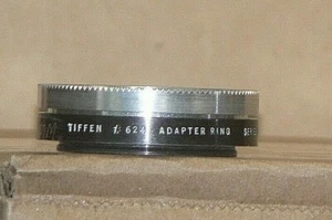 Tiffen Series 6 #624 Screw-On Lens Adapter with Retaining Ring - Picture 1 of 1