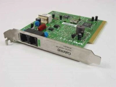 Gateway PCI TelePath Internet 56K WinModem Card with RJ11 Telephone Port 6000905 - Image 1 of 3