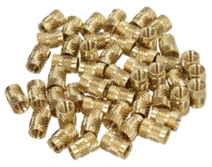 10pz. M3 M4 M5 M6 Inserti Filettati per stampe 3D PLA ABS ASA - Bossard - Foto 1 di 16
