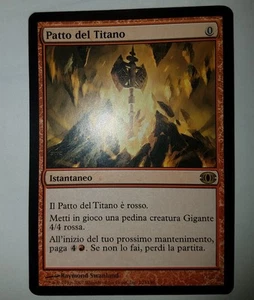 1x patto del titano italian Pact of the Titan - Future Sight - MTG x1 - Picture 1 of 1