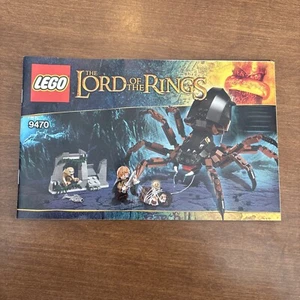 Lego The Lord Of The Rings 9470 Shelob Attack Instruction Manual Only 2012 - Picture 1 of 2