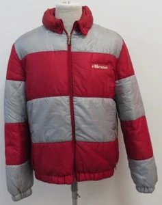 VINTAGE GIACCA ELLESSE SPELLOUT CAPPOTTO CASUAL COAT SPORT TENNIS ITALIA SKI - Picture 1 of 12