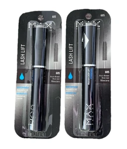 Max Factor LashLift W/P Mascara, # 605 Black Brown, (.3 fl oz liq) Pack of 2 - Picture 1 of 2