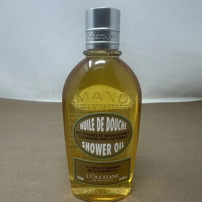 Aceite de ducha de almendras L'Occitane 8,4 fl oz250 ml. Aceite corporal Foto 1 de 2