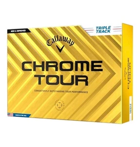 Callaway Chrome Tour Golf Balls Triple Track White 12 Pack High Performance 2024 - Picture 1 of 3