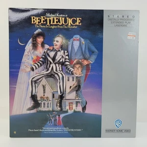 Beetlejuice Laserdisc Extended Play LD 1988 Michael Keaton Alec Baldwin - Picture 1 of 3