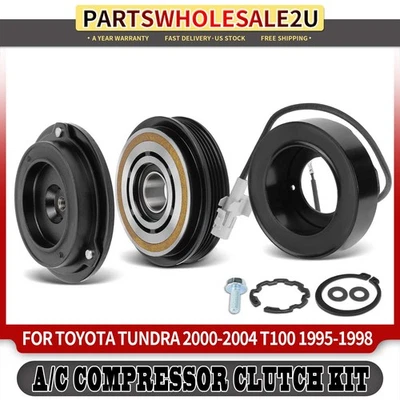 Kit de embrague compresor de aire acondicionado para Toyota T100 1995-1998 Tundra 2000-2004 V6 3,4 L 12 V Foto 1 de 4