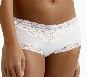 MAIDENFORM Sexy Must Haves Luxurious Lace White Cheeky Hipster Panty Women S 2XL - Picture 1 of 8