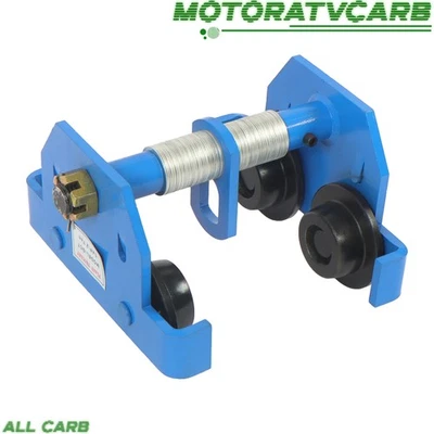 ALL-CARB Manually Trolley 2 Ton Capacity Steel Push Beam Trolley 65-180mm - Image 1 of 4