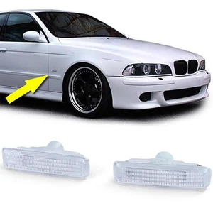Coppia frecce laterali bianche adatte per BMW Serie 5 E39 Berlina Touring 95-03 - Foto 1 di 8