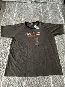 Nautica Jeans Company Men’s XL Logo Short Sleeve T-Shirt  NWT - Picture 1 of 8