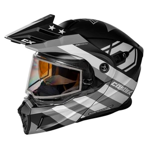 Castle X Matte Black/Silver CX950V2 General Snow Helmet 3316854L - Picture 1 of 4