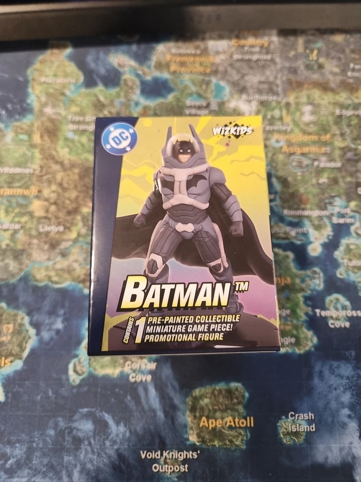 DC Heroclix DCP25-003 Бэтмен (космический костюм) конвенции эксклюзивная фигурка новый в коробке - Изображение 1 из 1