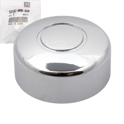 Cappuccio cromato originale per estremità manubrio Honda GL SRX VF VT VTX - Immagine 1 di 4