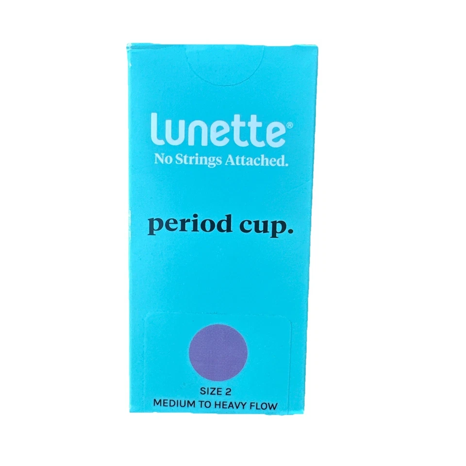 Lunette Menstrual Cup Model 2 for Normal to Heavy Flow Violet Diva