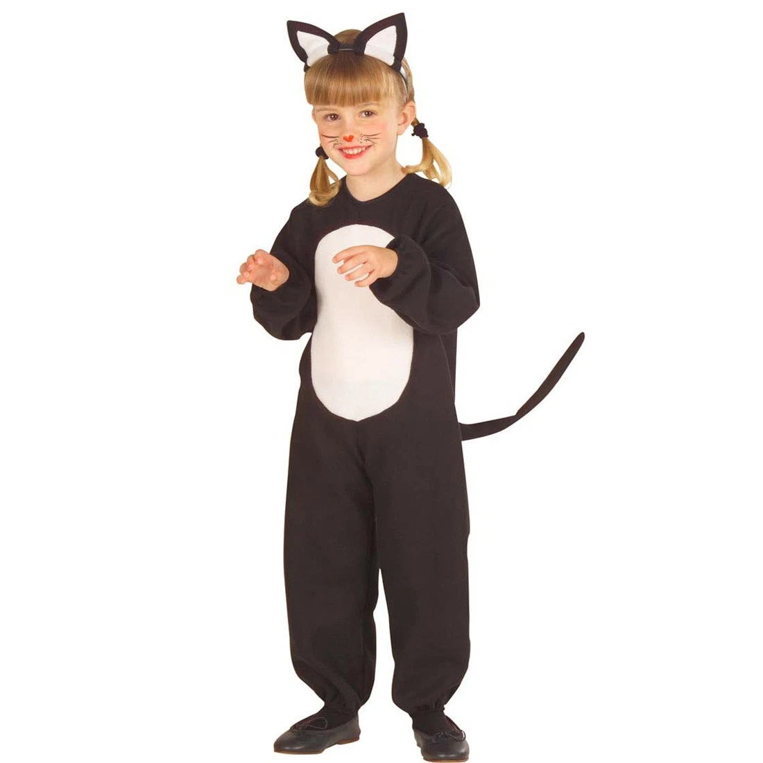 Tiger-Kostüm Für Kinder Gr. 98-104 | Kuscheliger Overall Mit Kapuze Für Fasching & Halloween