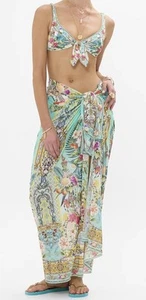 Camilla GARDENS OF QUELUZ Long Sarong BNWT RRP $235 - Picture 1 of 12