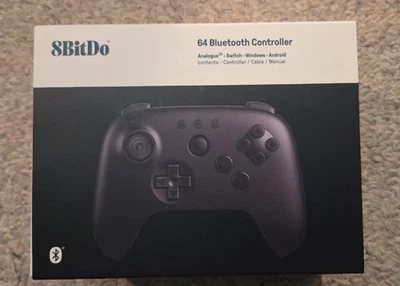 64 Bluetooth Controller for Analogue 3D, Switch, Switch 2, Windows, and Andro... - Image 1 of 4