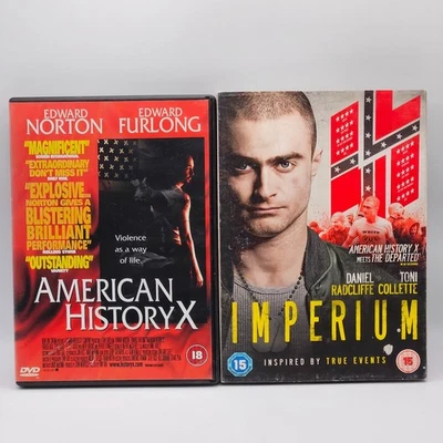 American History X & Imperium (DVD) Edward Norton, Daniel Radcliffe, Free Post - Image 1 of 4