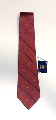 New Vintage Tommy Hilfiger Tennis-Themed 100% Silk Tie - 56” x 4” - Image 1 of 4