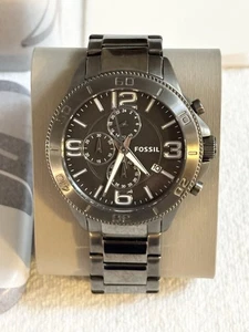 Fossil Herrenuhr Edelstahl - Bild 1 von 12