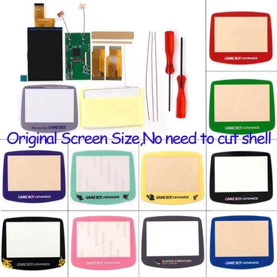 Original Size GBA IPS LCD V5 Backlight 720*480 Screen Kit For Game Boy Advance - Image 1 of 4