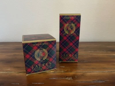 Ralph Lauren Holiday Spice Fragrance Diffuser & 7oz Scented Candle Set Christmas - Image 1 of 4