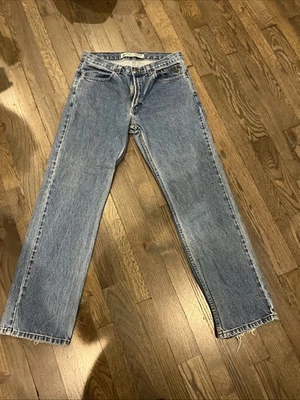 Jeans masculino Harley-Davidson 34x32 azul denim ajuste reto roupas de motor genuínas - Imagem 1 de 4