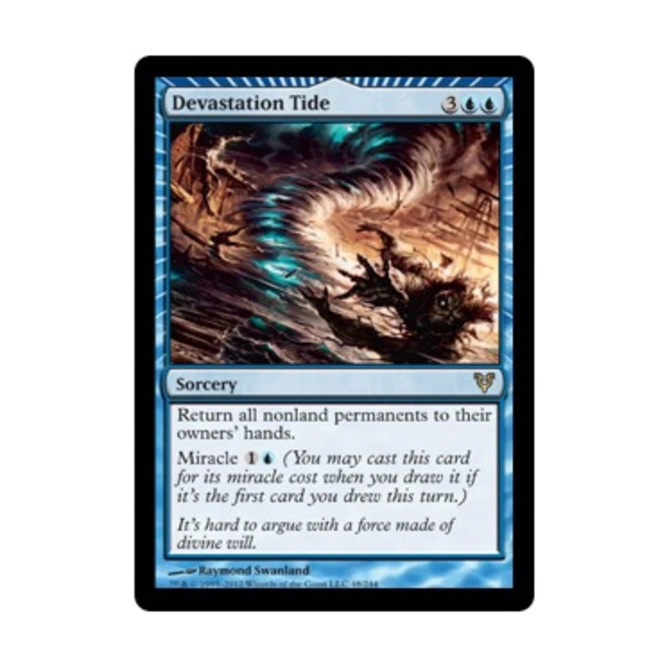 WOTC MtG Avacyn Restored Devastation Tide (R) (Foil) NM - Image 1 of 1