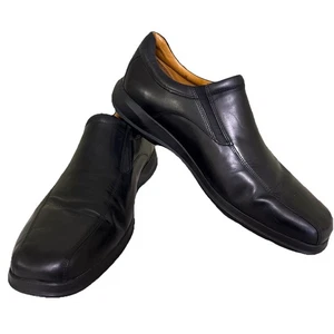 Cole Hahn C08387 Herren Schwarz Leder Halbschuh Slipper Schuhe Größe 12M - Bild 1 von 11