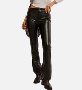 Free People Level Up Vegan Slit Boot Jeans UVP 98 $ - Bild 1 von 2