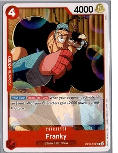 Franky - OP11-012 - One Piece A Fist of Divine Speed - Picture 1 of 1