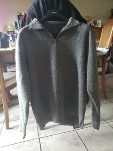 DKNY Active Men's Grey Fleece Pullover, Medium - Picture 1 of 3