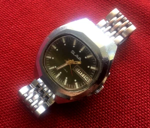 Vintage Armbanduhr Slava 2428 UdSSR - Bild 1 von 12