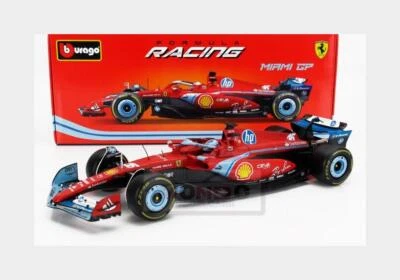1:18 BURAGO Ferrari F1 Sf-24 #16 Miami Gp 2024 Charles Leclerc BU16815-L-MIAMI - Immagine 1 di 3