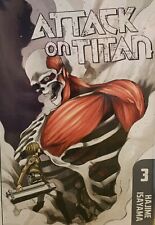 Attack on Titan Volume 3 First Edition English Hajime Isayama Kodansha Comic