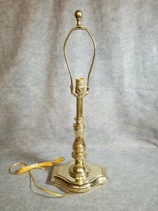 Solid Brass Table Lamp - Picture 1 of 6