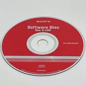 Disque logiciel Sony 2007 rév. 8.10W pour Windows 6892060468 - Photo 1/2