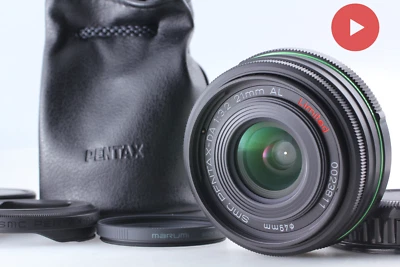 【 MINT 】SMC PENTAX-DA 21mm f3.2 AL Limited Wide Angle Prime Lens From JAPAN #486 - Image 1 of 4