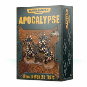 Bandejas de movimiento Warhammer 40k: Apocalypse 40 mm - ¡Totalmente nuevas! 65-22 - Imagen 1 de 1