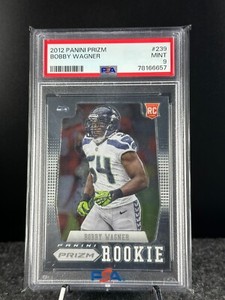 2012 Panini Prizm #239 BOBBY WAGNER RC | Seattle Seahawks | PSA 9