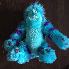 Disney Pixar Monsters Inc. University Large 16" Sulley Plush Toy Just Play