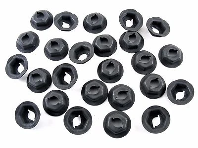 Toyota PAL Nuts- Fit 5mm Studs- 10mm Hex- Emblem Trim Interior etc- 25 nuts #080 - Image 1 of 4