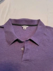 Calvin Klein Light Purple Polo Mens Size XL SHORT Sleeve Classic Quality - Picture 1 of 6