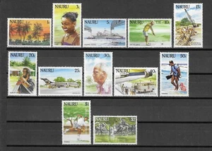 NAURU 1984 SG 303/314 MNH - Bild 1 von 1