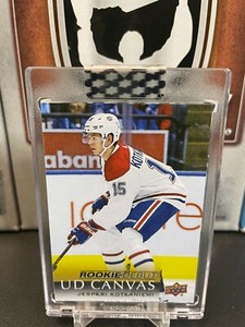 2018-19 Upper Deck Clear Cut Canvas Rookies #RD5 Jesperi Kotkaniemi RC