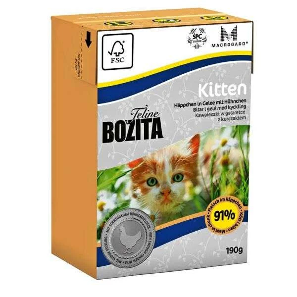 Bozita Cat Tetra Recard Kitten 16 x 190g (EUR 9,49 / kg) - Bild 1 von 1