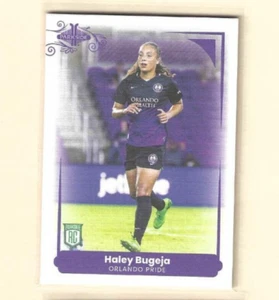 2022 PARKSIDE NWSL PARAMOUNT HALEY BUGEJA ROOKIE #93 BASE SER# 567/749 - Foto 1 di 2